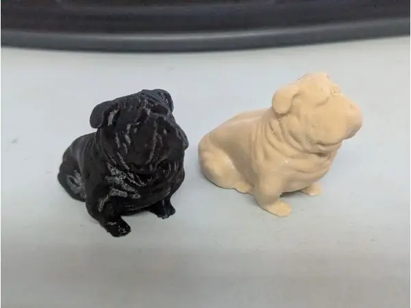 Bulldog statue