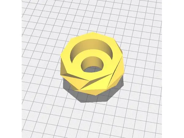 Candle_holder_Low_Poly_mod / Porte Bougie Chauffe Plat