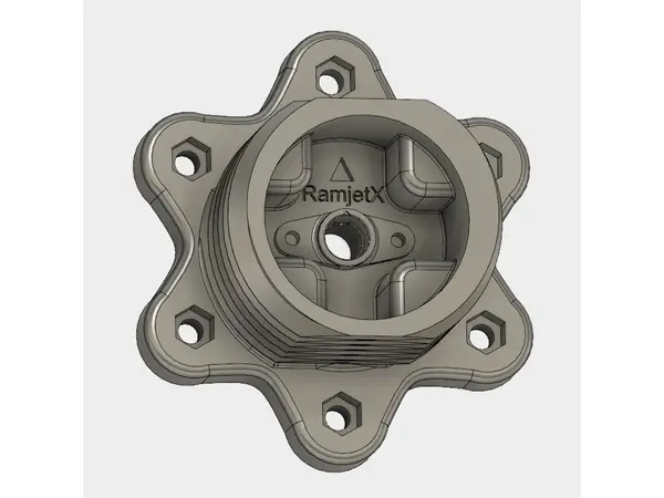 RamjetX Thrustmaster T300 T500 TX TSPC 70mm Hub Adaptor Kit