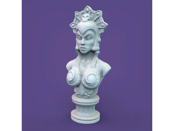Evil Warrior Goddess Lyn Mini Bust