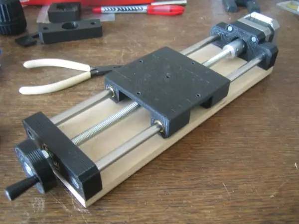 lineair slide for xy table