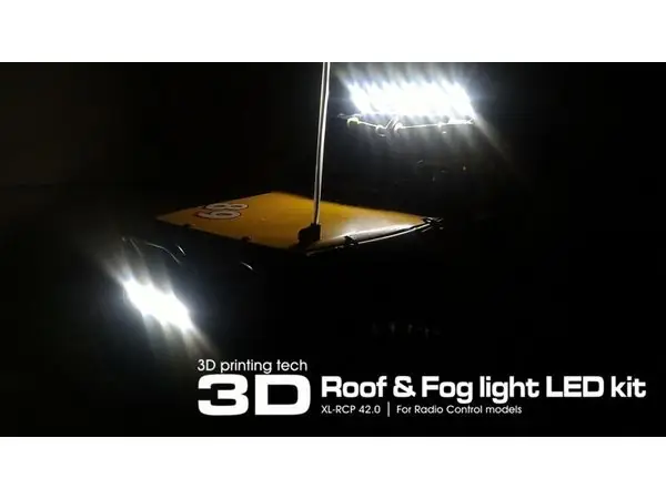 Roof & Fog light LED kit for Radio Control models