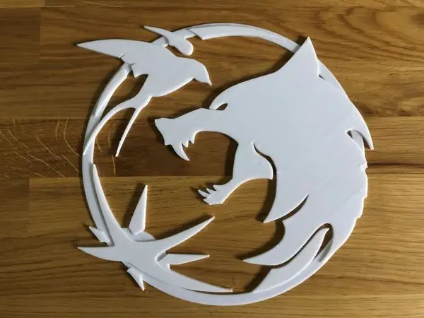 The Witcher Logo (Netflix) single piece