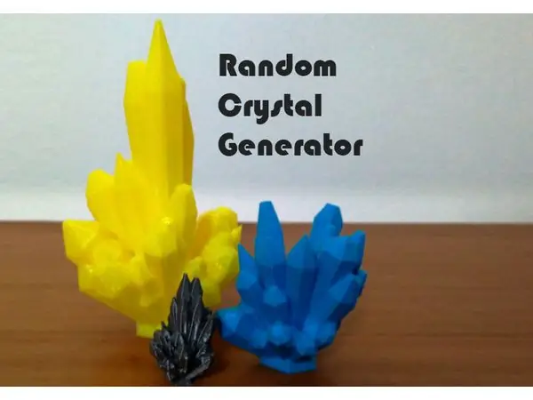 Random Crystal Generator