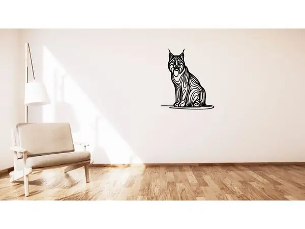 Lynx / Rys wall decoration