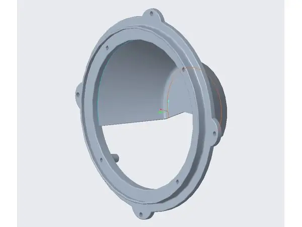 6.5" to 8" speaker base for car door, miata approved