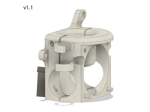 Anycubic Kossel E3D v6 + 5015 Blower assembly