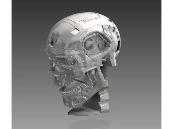 T-800 Terminator Exoskull moveable