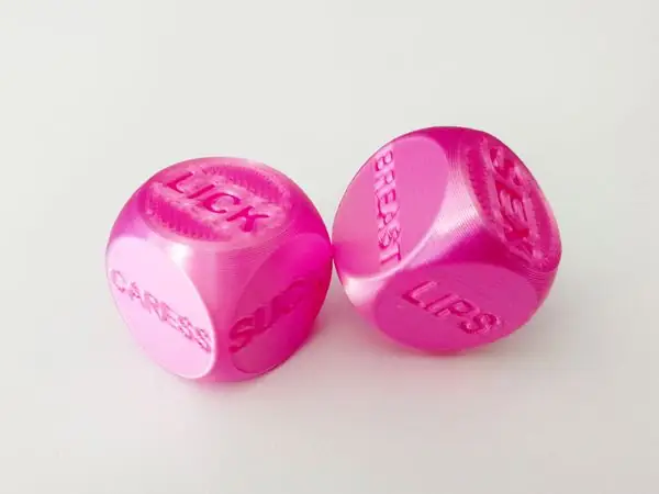 Erotic dice / sexy game