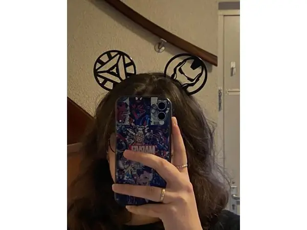 IRON MAN MICKEY EARS WITH HEADBAND