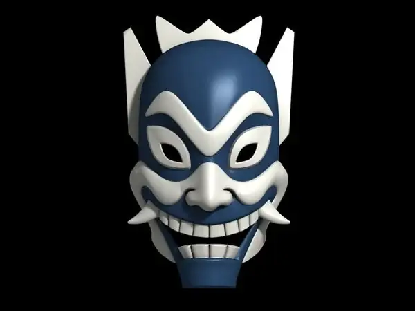 Blue Spirit Mask - Avatar: The Last Airbender