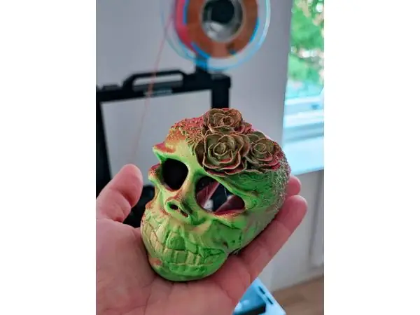 Flower Skull (supportfree)