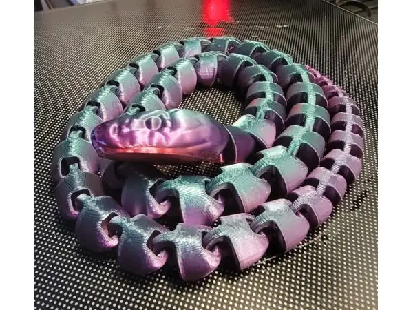 Articulated Snake v8 (bigger head) - Reupload