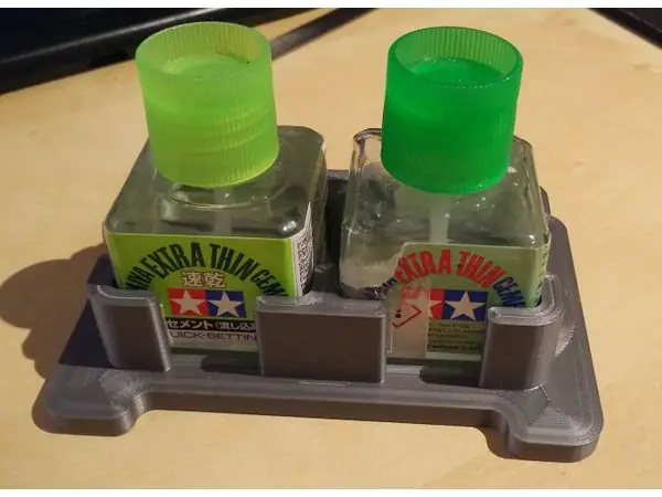 Double Tamiya Glue holder