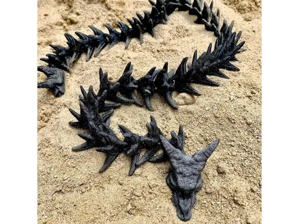 ARTICULATED skeleton dragon