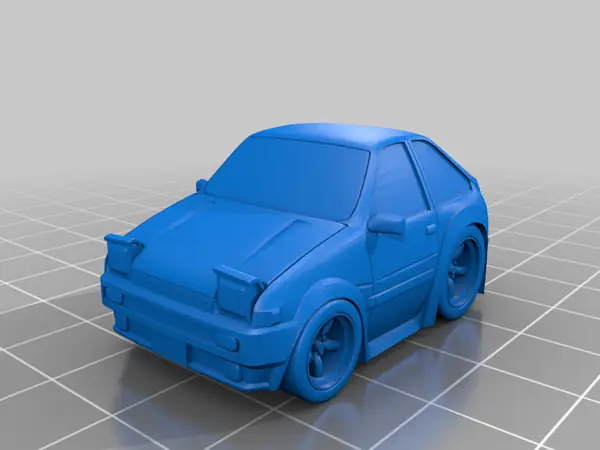 Toyota AE86 Trueno Keychain