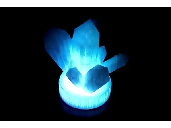 Crystal LED lamp