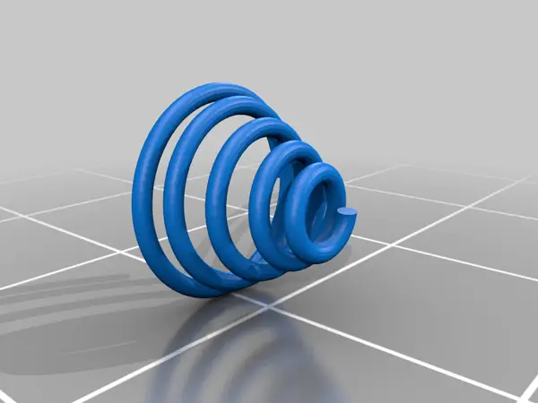 Heavy Conical Spring