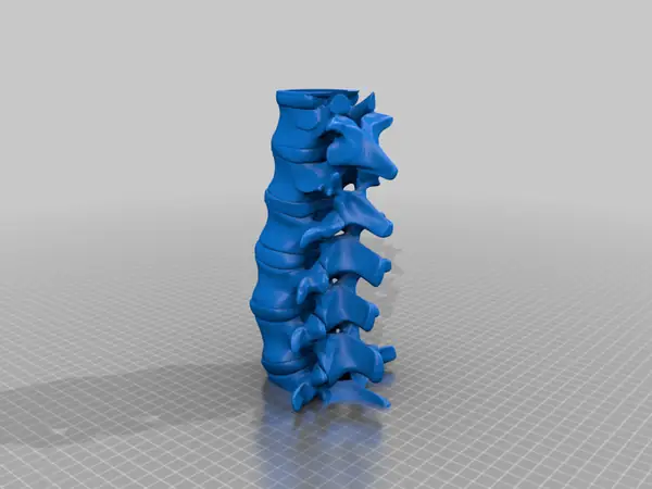 Spinal Column Tea Light Holder