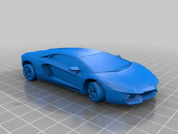 3D Print ready .stl file Lamborgini