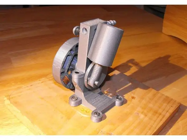 Working Oscillating Steam Engine MKI