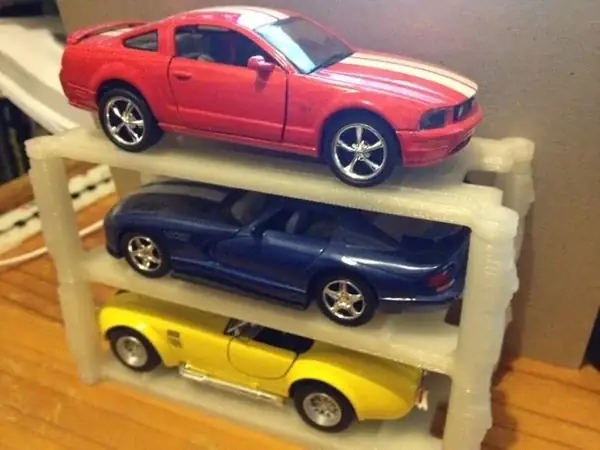Stackable Model Car Rack (1:36 scale)