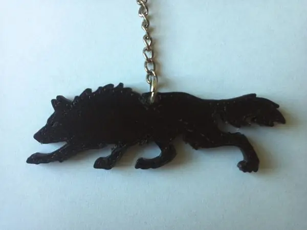 Wolf Keychain