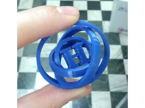 Gimbals with letter