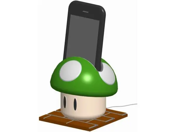 Mushroom iPhone Dock