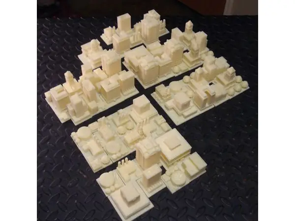 Sim City 2000 Tabletop Play Set