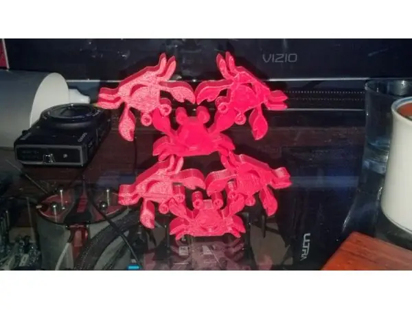 Stackable Happy Crab