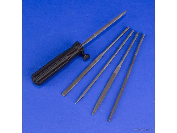 Needle File Handle w/ Thumb Set Screw