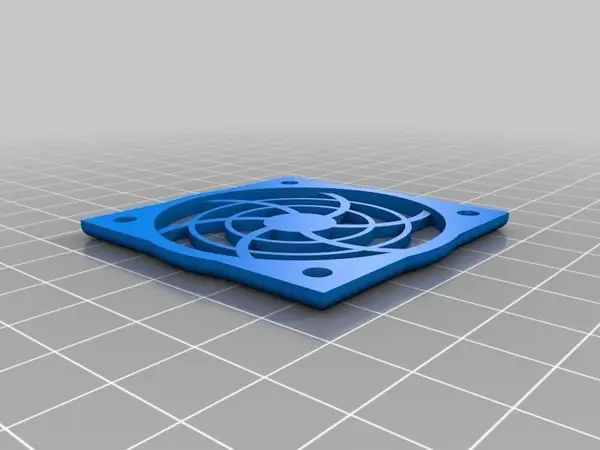 Grill for 50 mm fan