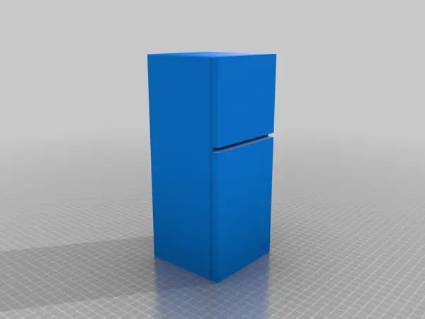 Barbie-scale Fridge-Freezer