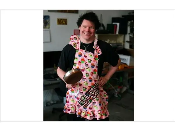 Keyboard Cupcake Apron