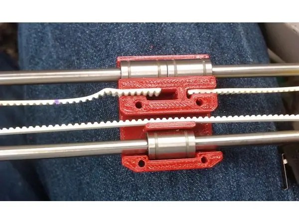 Triple LM6UU bearing extruder mount for Emaker Huxley
