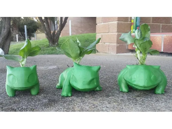 High Poly Bulbasaur Planter
