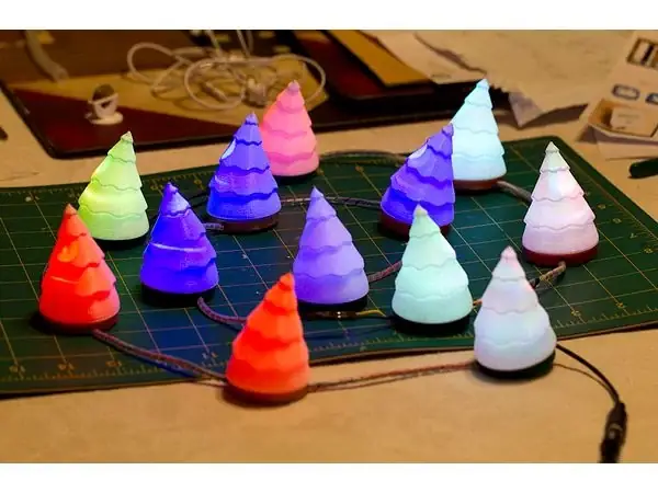 Christmas Tree Lights - Modular and Rainbow style