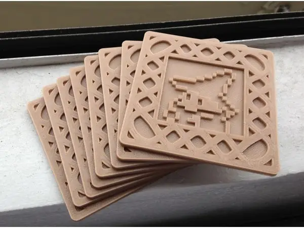 8-Bit Videogame Coasters