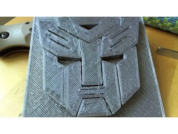 Autobot Transformer Badge