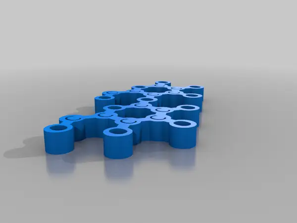 Maltose molecule model