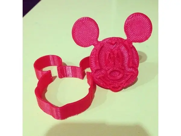 Mickey Mouse cookie cutter v2
