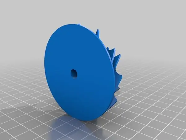 printable turbo impeller