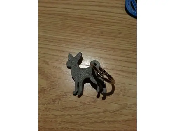 Chihuahua Keychain