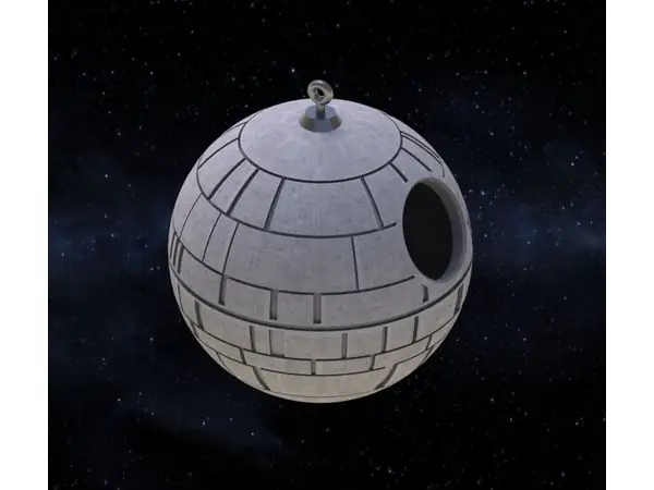 Death Star Birdhouse
