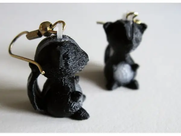 Skunk Earrings