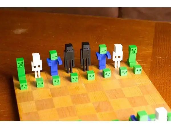 Minecraft Chess Set