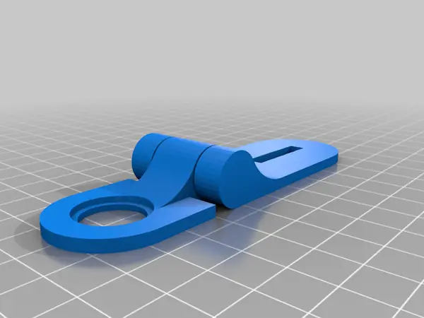 Latch lock for cardboard (makedo)