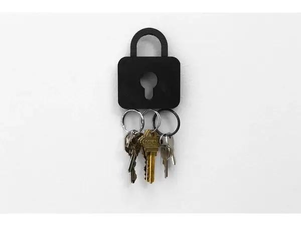 Lock Pad Key Rack
