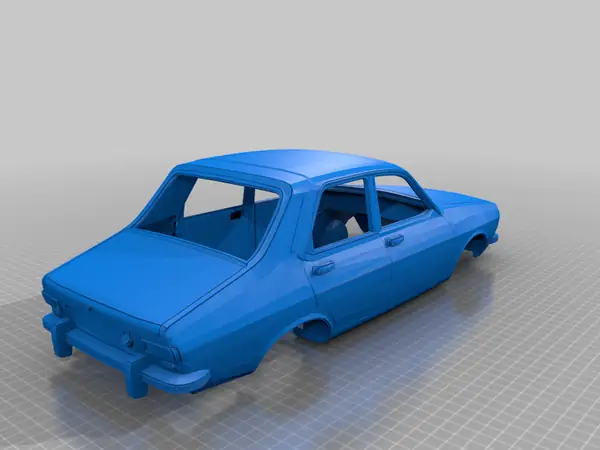 Renault 12 Scale Body Car